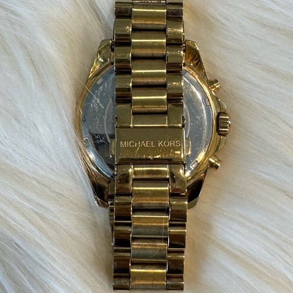Michael Kors Watch - Goldtone with Roman Numerals - Picture 7 of 11